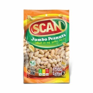 Scan Jumbo Peanuts Salted 150g