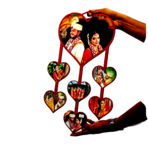 3D Love Cristal Collage Photo frame (wedding,Birthday,Anniversary)