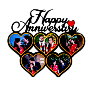 3D wall cristal collage Photo frame (wedding,Birthday,Anniversary)