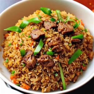 MUTTON FRIED RICE